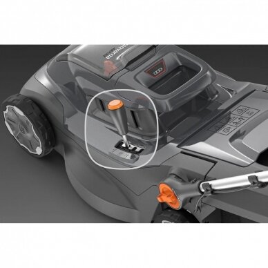 VEJAPJOVĖ AKUMULIATORINĖ HUSQVARNA ASPIRE LC34-P4A SU BATERIJA 1 VEJAPJOVĖ AKUMULIATORINĖ HUSQVARNA ASPIRE LC34-P4A SU BATERIJA 1